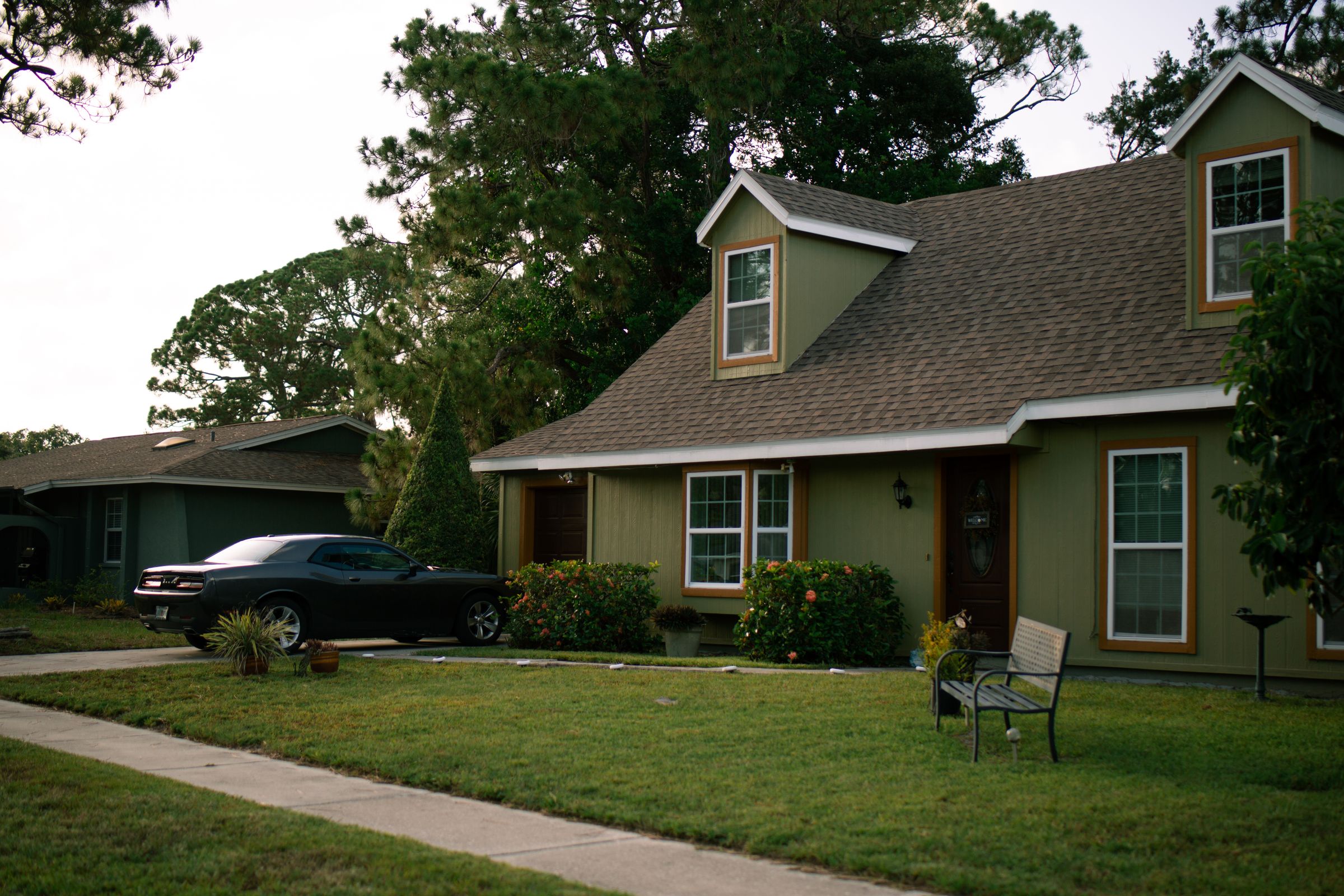 Suburban home with a well-maintained lawn in DuPage County